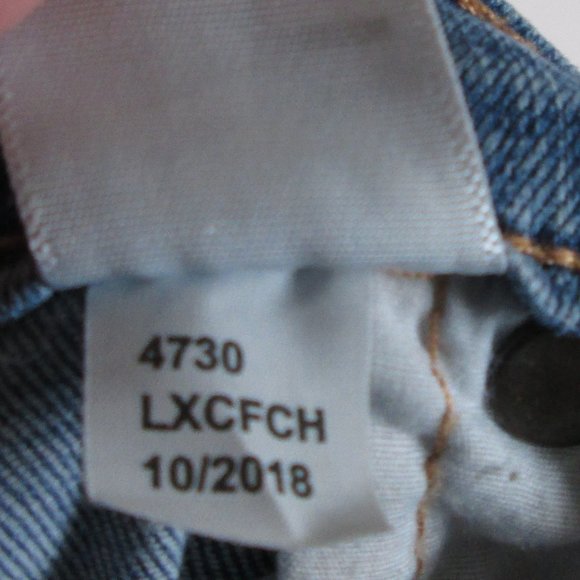 Aeropostale Womens Distress Ankle Jegging Blue Jeans Size 12 Pre-owned G… - Picture 8 of 8